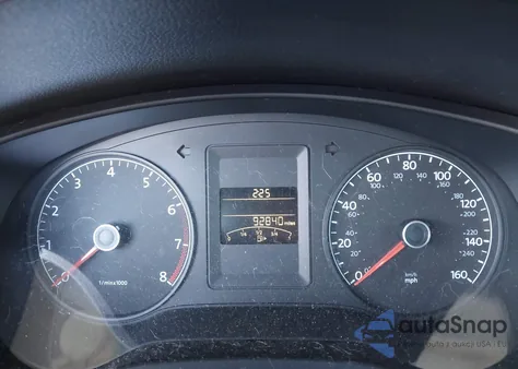 2011 Volkswagen Jetta 2.5L Se из США, поврежденный, VIN 3VWDZ7AJ2BM320733